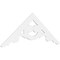 Ekena Millwork Pitch Robin Architectural Grade PVC Gable Pediment, 72"W x 27"H x 1"P (9/12) GPP072X027X100ROB - alternate 1
